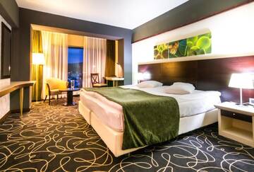 Фото номера Двухместный номер с 1 кроватью или 2 отдельными кроватями Отель Hotel Orizont г. Предял 7