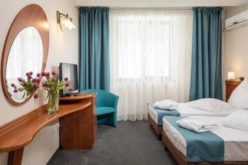 Фото номера Двухместный номер с 1 кроватью Отель Hotel Rozmarin г. Предял 7