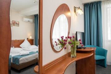 Фото номера Двухместный номер с 1 кроватью Отель Hotel Rozmarin г. Предял 8