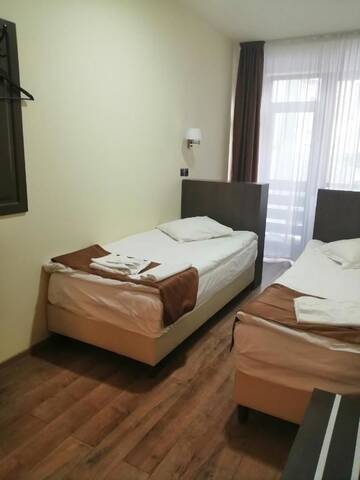 Фото номера Двухместный номер эконом-класса с 2 отдельными кроватями Отель Hotel Piemonte г. Предял 6