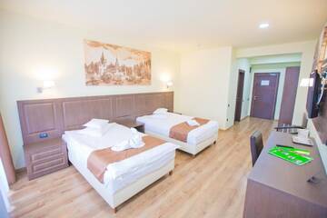 Фото номера Улучшенный двухместный номер с 1 кроватью Отель Hotel Piemonte г. Предял 11