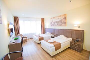 Фото номера Улучшенный двухместный номер с 1 кроватью Отель Hotel Piemonte г. Предял 12