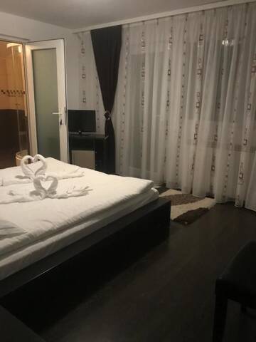 Фото номера Двухместный номер с 1 кроватью и балконом Гостевой дом Vila Dor de Munte Predeal г. Предял 5
